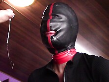 10 minutes of bound extreme blowjob and deepthroat creampie