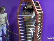 Badboybondage - Young Dom Locks Up Skinny Sub And Forces Him To Jerk Off