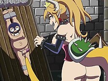 Bowsette and Mario - hincap