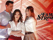 Alex Kane & Gracie Gates & Ryan Driller In No Explanation Needed - Familystrokes