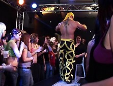 Cope Dancing Strip Undressed By Natty Whores And Oozed Puss