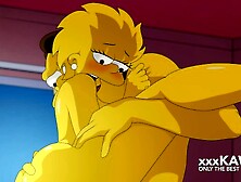 Nelson fulfills his dream of fucking Lisa - The Simpsons.