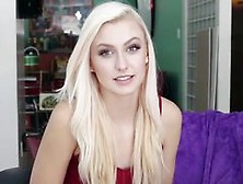 Blonde Sexy Teen Alexa Gets Her Pussy Filled With Creampie