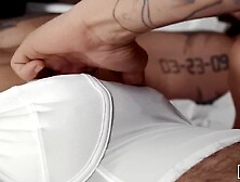 STUDS - Feeling Idle And Lewd, Harvey Sid Begins Feeling Up His Ally's Abs And Large Dick