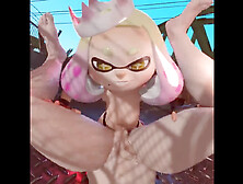 Hot teen animated ride with Viola-3d