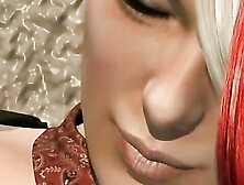 3D Babe has her Tits and Pussy Fucked Outdoors