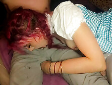 Dorothy Follows the Yellow Brick Road to a Hard Delicious Cock, It Gets Messy with Sloppy Sucking & Throat Fucking