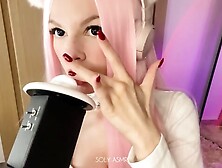 Asmr Eating Sweet Licking Feet Massage Asmr 3Dio Søly Asmr