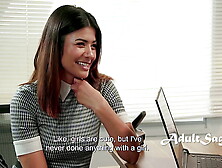 My Boss's First Lezzie Experience