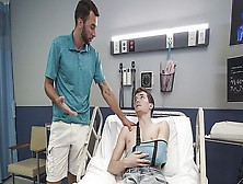 Brother Crush - Brian Adams Fucks Injured Stepbro Alex Meyer In A Hospital