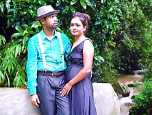 Desi Indian Real Chudai on open road and jungle outdoor hardcore