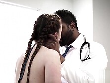 Black doctor destroys teenage asshole