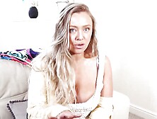 Busty Beth Getting Horny And Wet By Watching A man