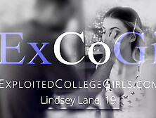 Incredible 19 yo Youngster Lindsey Lane Drains Wang In First Porn