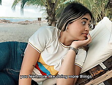 I met a angel on the way to the beach and that babe led me to experience smth I didn't await.