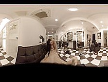 Vr Porn Special Hairdresser.  New Treatment Blowjob