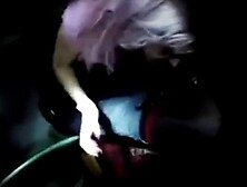 Amateur orgy in movie theater