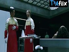 Thandie Newton Breasts Scene In Westworld