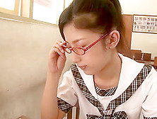 Softcore Oriental Schoolgirl Brassiere Panty Upskirt Tease