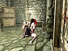 Skyrim Bondage,  Prisoner,  Prison Bondage