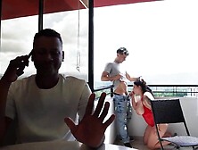 Yielding wife screws her cuckold spouse’s coworker - Andreabusty