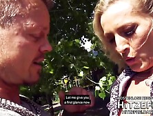 Sexy Public Sex with Blond German Wicked mother I'd like to fuck