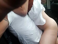 Public Park. Blowjob And Fucked In A Car (real) Interrupted By Police