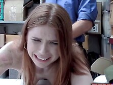 Teen Shoplyfter Stripped Naked And Fucked
