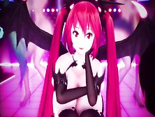 Miku Sisters Live Concert Cute Body And Curvy Milf 3D Anime Succubus Fap Challenge