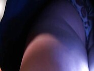 Hot chubby amateur blonde upskirt ass