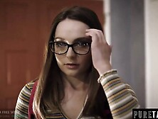 Superstar Jock Pounds The Cute Virgin's Twat On Camera