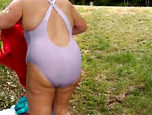 Annadevot - Alone on the lake - First swim inside the lake