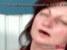 Natural bushy aged gets lengthy screw