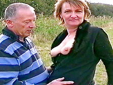 Mature British Couple Are Filmed Having Risky Sex Outside