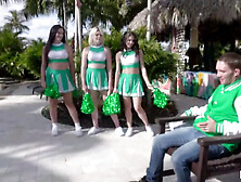 Cheerleader Fuck Fest - Alice Visby, Sofie Reyez And Sabrina Snow