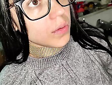 I accompany my step-cousin to the mall because I like what he makes me do when I arrive.