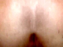 Playing with my new 21cm dildo. Gaping my hairy as