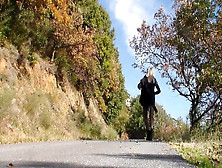 Promenade En Automne Avant Le Confinement