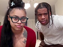 large tit big beautiful woman squirts on lil d trailer