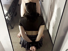 Hot Bound Made To Cum Hard Then Sucks And Fucks To Get Huge Load In Her Mouth