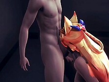 LOL Anime - Ahri Star Guardian Bj - Chinese Chinese Manga Asian Cartoon Tape Game Porn