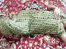 Aunty Was Caught In The Bathroom From Behind