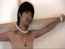 Bound Asian Twinks Got Handjobs