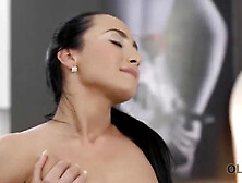 After Shower,  Brunette Princess Makes Love To Old Boyfriend