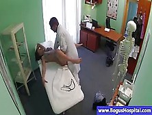 Brunette Patient Fucked By Doctors Cock