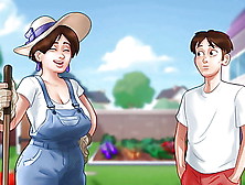 Summertime Saga - Garden Fun With Aunt Diane (Pt. 4)