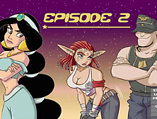 Animated princess gameplay tutorial featuring Akabur