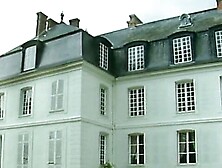 Vintage french orgy group sex hardcore in the palace film