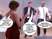 Sexy Wife Bangs Spouse’S Superlatively Good Ally For Losing A Wager (Cg Comic)