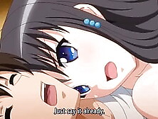 Eroge! Make Sexy Games 4 - Hentai blonde and brunette masturbate to see who gets fucked first